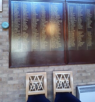 Honours Board Lettering Service